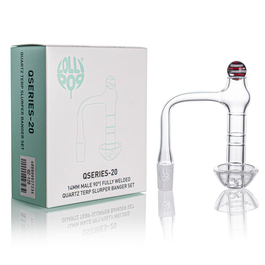 Lollipop QSeries 20 Terp Slurper Banger Set, 14mm 90°