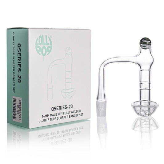 Lollipop QSeries 20 Terp Slurper Banger Set, 14mm 90°