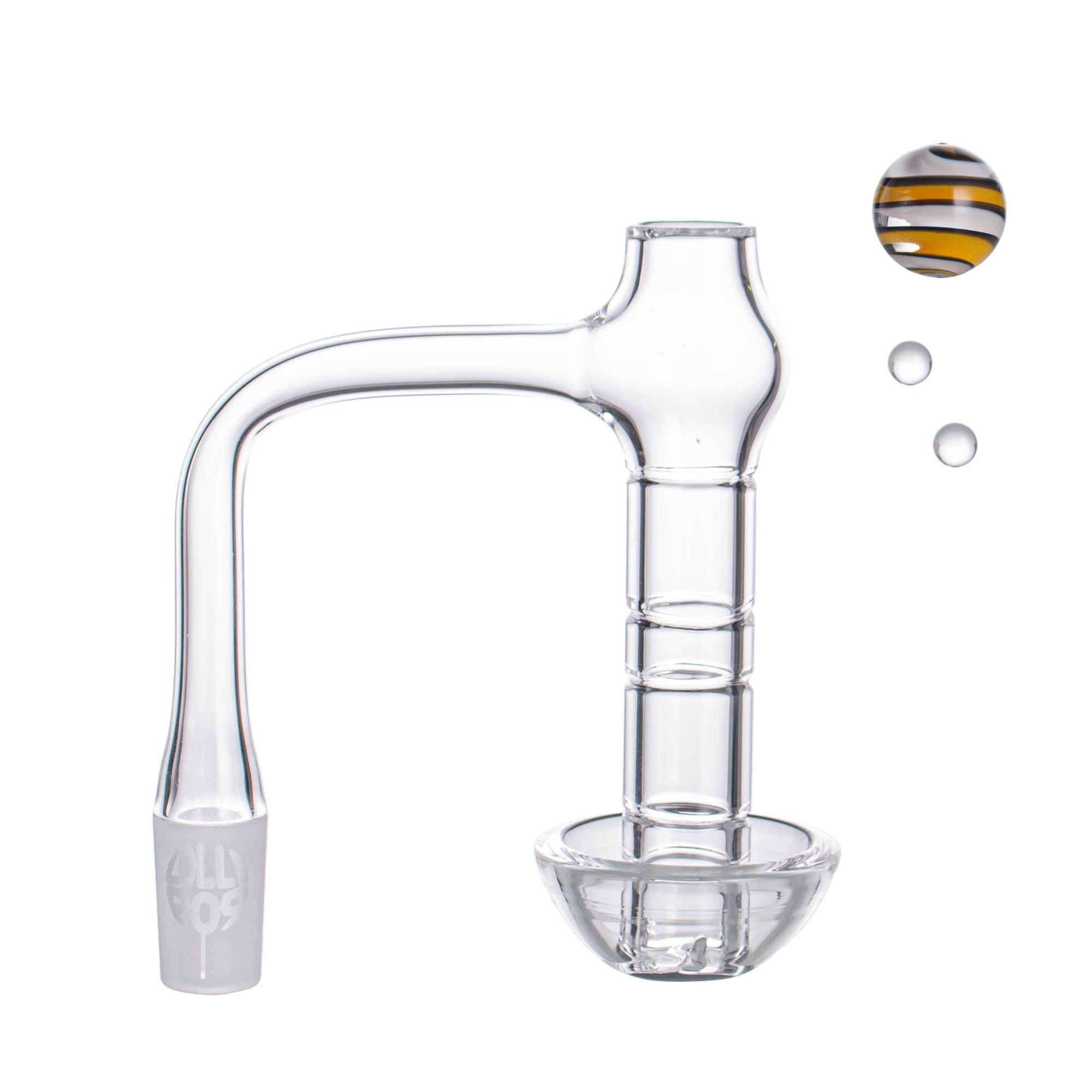 Lollipop QSeries 20 Terp Slurper Banger Set, 14mm 90°