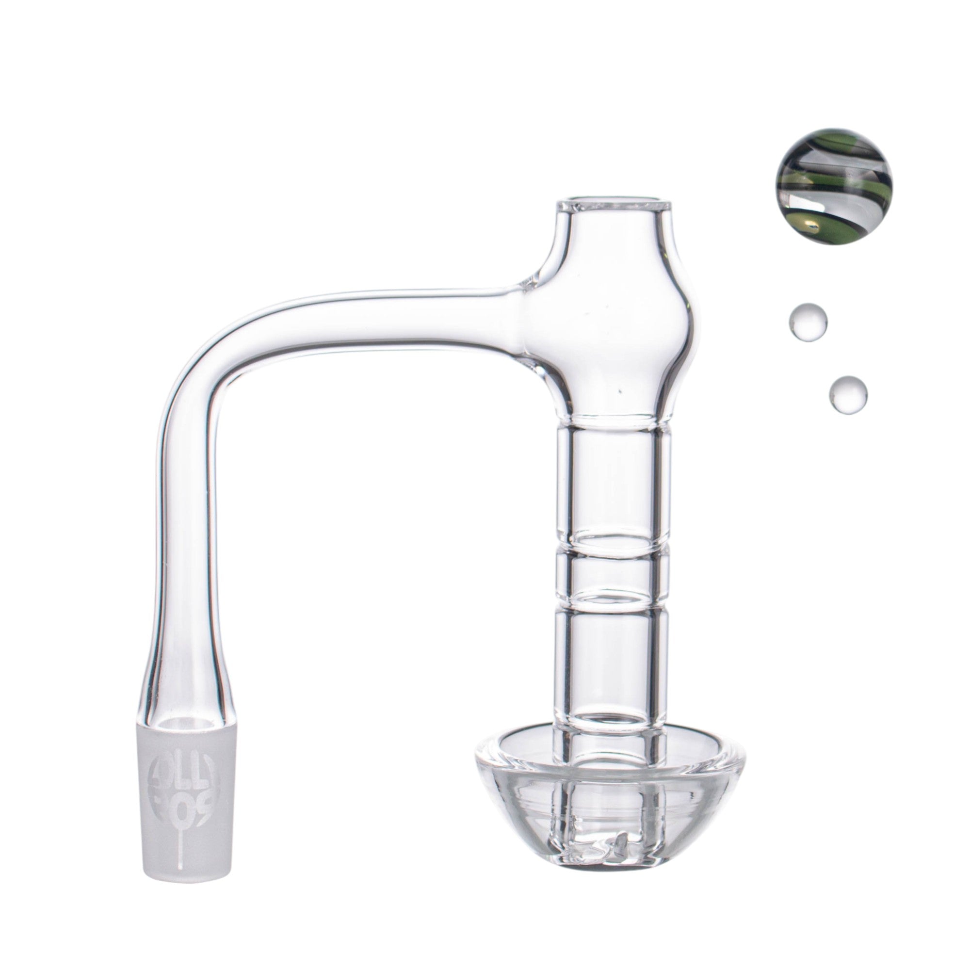 Lollipop QSeries 20 Terp Slurper Banger Set, 14mm 90°