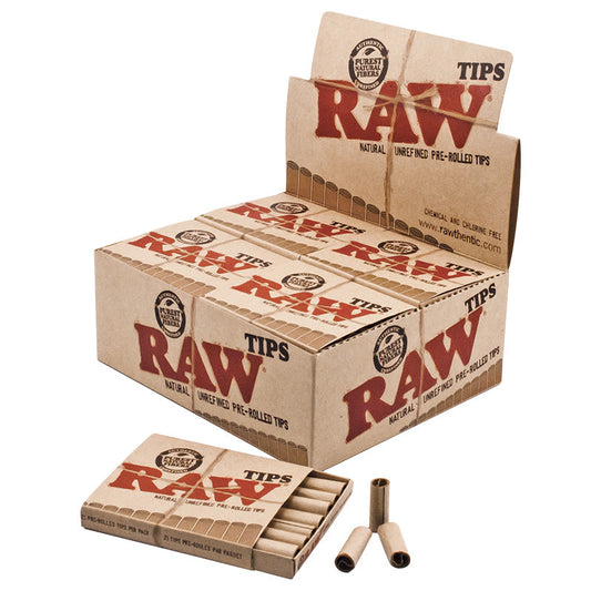 RAW Pre-Rolled Tips