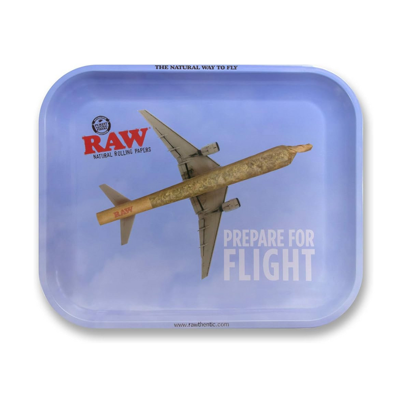 Raw Prepare For Flight Rolling Tray