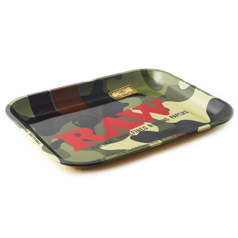 Raw Camo Rolling Tray