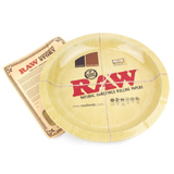 Raw Round Rolling Tray