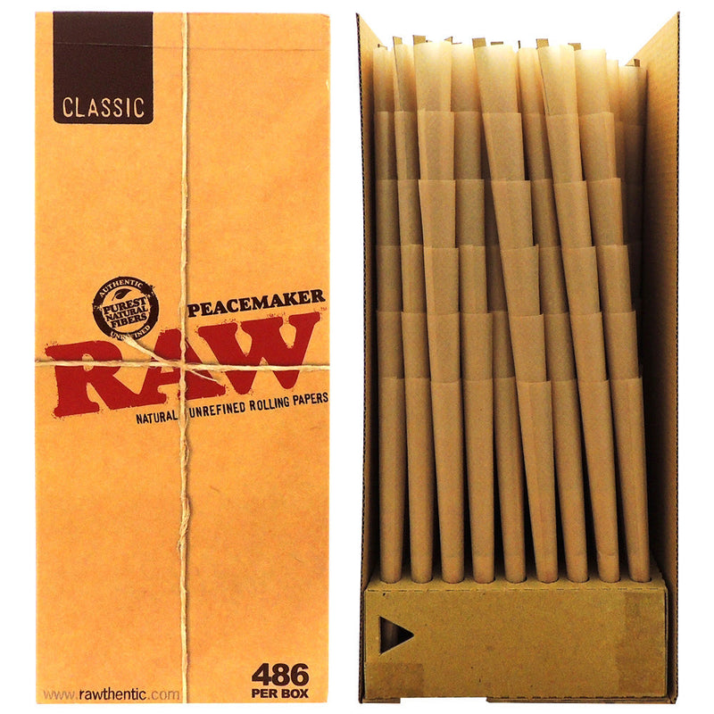 RAW Classic Peacemaker Cones (486 Count)