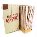 RAW Organic Hemp King Size Cones - Bulk Box (1,400 Cones)