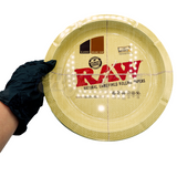 Raw Round Rolling Tray