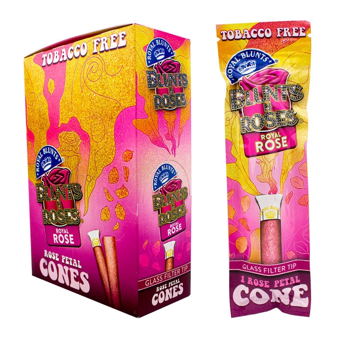 Royal Blunts | Blunts & Roses 1 Rose Petal Cone