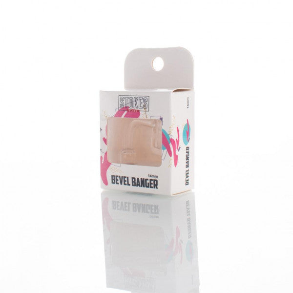 Stokes Quartz Bevel Banger, 14mm Male