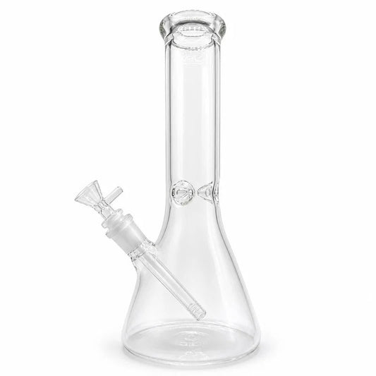 Clear Glass Beaker Bong, 5mm Thick