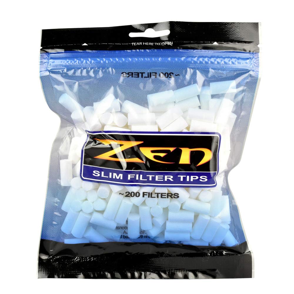 Zen Slim Filter Tips (200 Count Bag)
