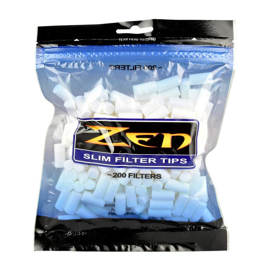 Zen Slim Filter Tips (200 Count Bag)
