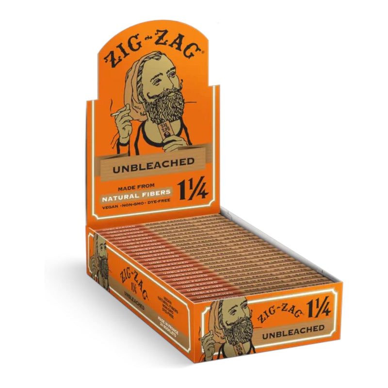 Zig-Zag Unbleached 1 1/4 Rolling Papers