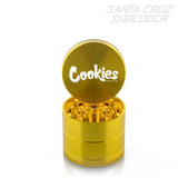 Santa Cruz Shredder Medium 2.2" 4 Piece Grinder - Cookies Logo